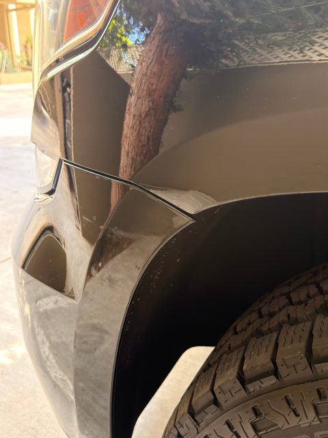 Front fender detail